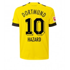 Borussia Dortmund Thorgan Hazard #10 Hemmatröja 2022-23 Korta ärmar